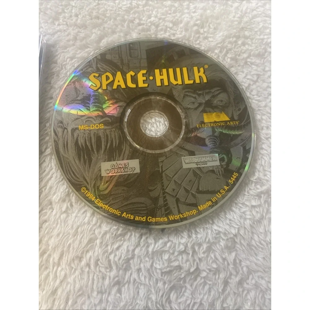 Space Hulk PC CD ROM 1994 War Hammer 40000 Classics MS DOS Vtg Electronic Arts